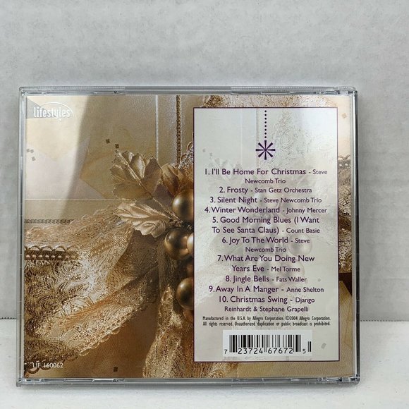 Christmas Cocktails Holiday Music CD by Various Artists Snowflake Series 2004 - Picture 2 of 6